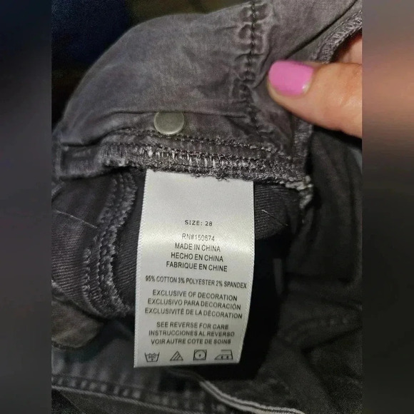 Wash lab midi denim skirt - Picture 4 of 5